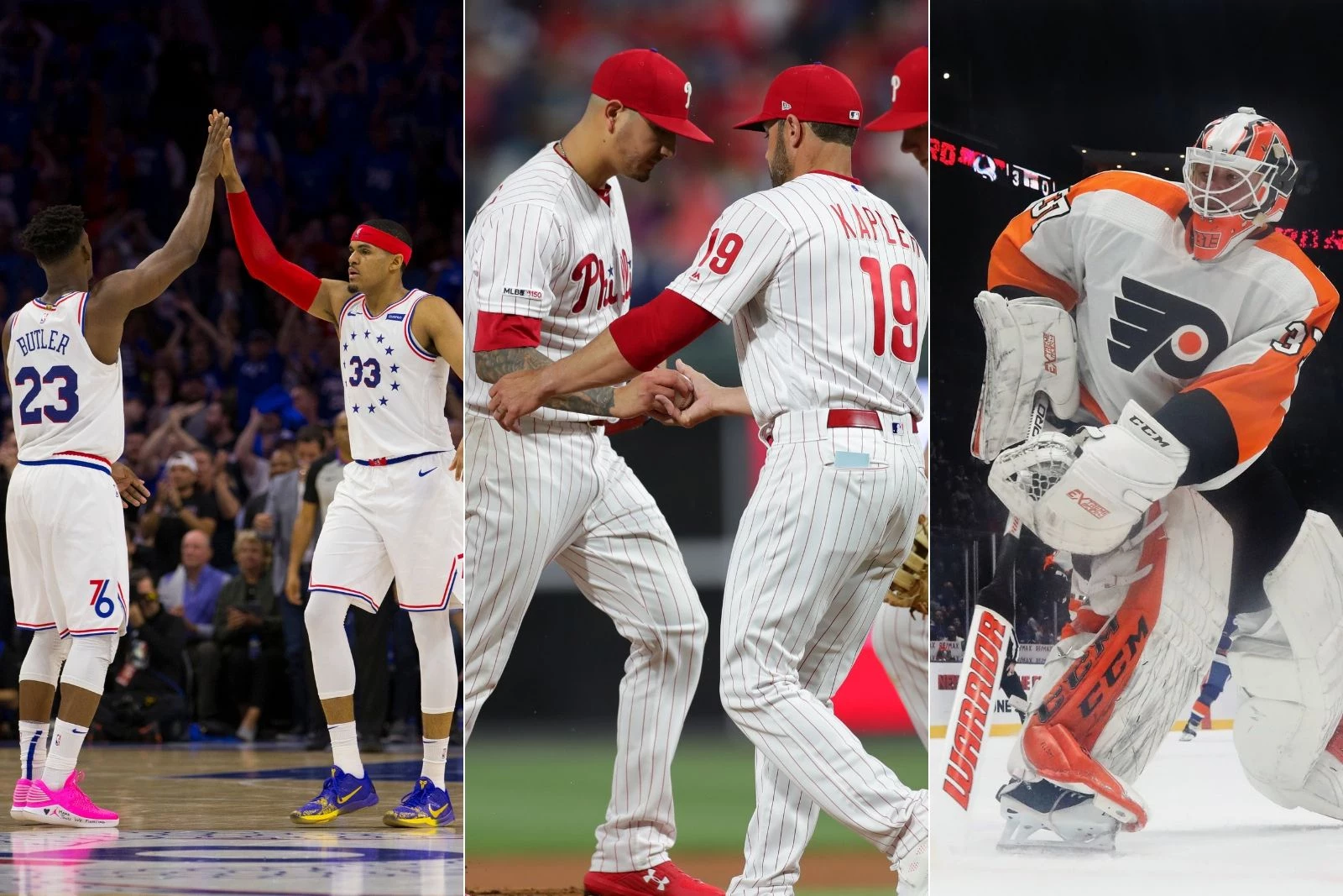 Photos by: Mitchell Leff/Getty Images; Hunter Martin/Getty Images; Bruce Bennett/Getty Images