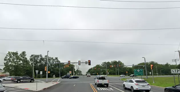Ocean County intersection in New Jersey